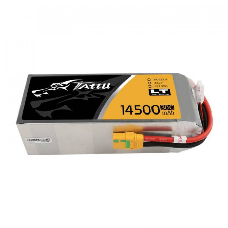 Baterie Tattu 14500 mAh 22.2V 30C 6S1P XT90-S
