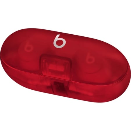 Beats Solo Buds True Wireless Transparent Red - Img 2