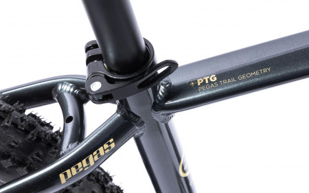 Bicicleta MTB Pegas DRUMET PRO M 29'' GRI CARBON - Img 7