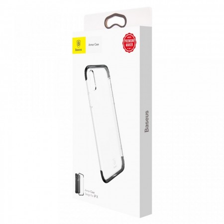 Bumper Tpu Baseus Armor pentru iPhone X / XS , transparenta - Img 8