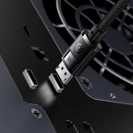 Cablu DisplayPort 8K 60Hz 1,5m Baseus High Definition Series - negru - Img 4