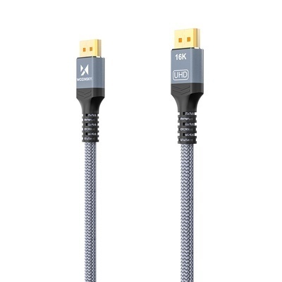 Cablu DSC Wozinsky WPS-16AYL2S DisplayPort 2.1 80Gb/s 16K@60Hz 8K@120Hz 4K@240Hz HDR HDCP - negru - Img 10