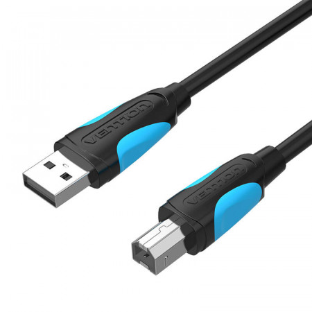 Cablu imprimante USB2.0 A la USB-B Vention VAS-A16-B100 1 m negru - Img 2