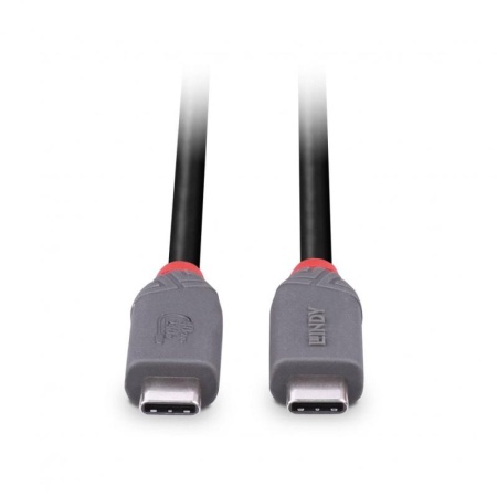 Cablu Lindy 0.8m USB4 Type C 40Gbps Anth - Img 9