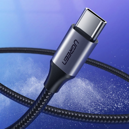 Cablu Quick Charge Ugreen USB - USB Type C Quick Charge 3.0 3A 2m gray (60128) - Img 2