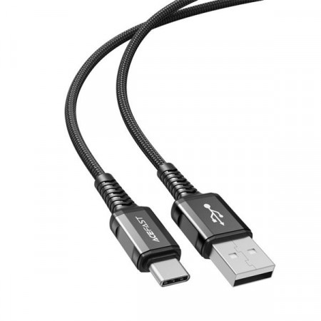 Cablu USB Acefast - USB tip C 1,2 m, 3 A negru (C1-04 negru) - Img 6