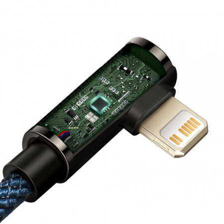 Cablu USB-C la Lightning Baseus Legend Series, PD, 20W, 1m (blue) - Img 4