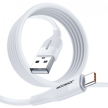 Cablu USB Joyroom - USB tip C pentru incarcare rapida / transmisie de date 6A 1m alb (S-1060M12)