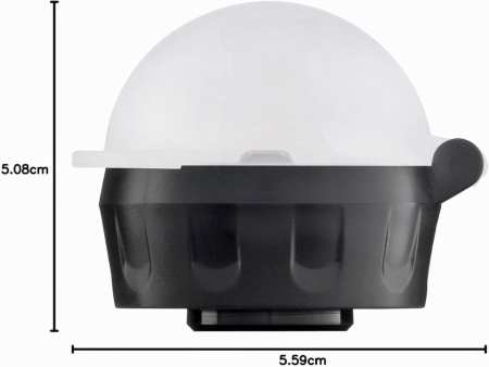 Capac Înlocuire Sticlă Apă Sigg, Dop cu Filet Etanș (Leakproof), Transparent, Fără BPA/BPS, Compatibil Mașina de Spălat Vase, pentru Sticle de Sticlă și Bidon Sport Sigg (Cod 8141.80) - Img 3