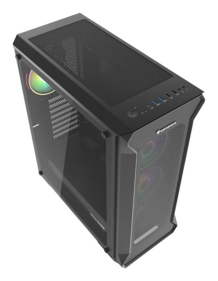 Carcasa GENESIS IRID 505 ARGB V2 MID BLA - Img 5
