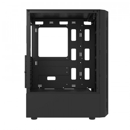 Carcasa PC, Darkflash, DK300, Middle-Tower, Sticla securizata, ATX/ M-ATX/ ITX, Negru - Img 3