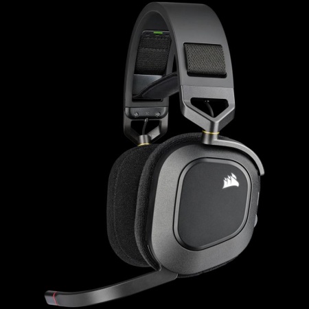 Casti Gaming Corsair HS80 RGB USB Carbon - Img 5