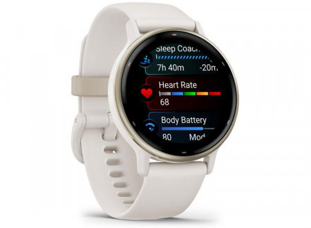 Ceas Garmin vívoactive 5 Ivory/Cream - Img 2