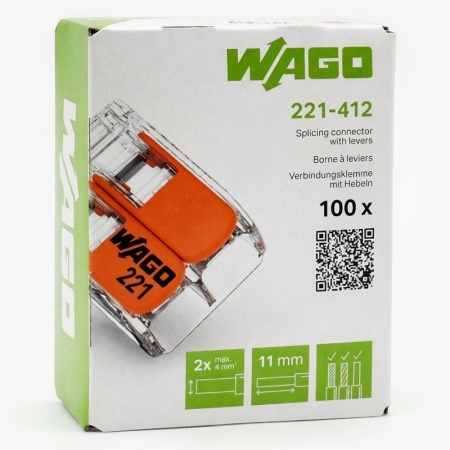 CLEME WAGO SLIM MYF 2X4MM2 SET 100 BUC - Img 9