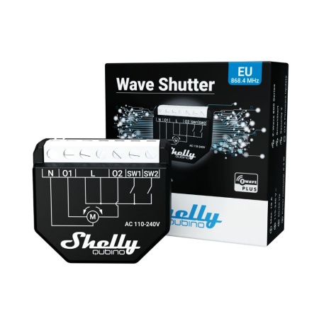 Controler inteligent Shelly Qubino Wave Shutter pentru jaluzele, cu protocol Z-Wave - Img 7