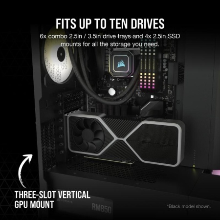 CR Case 7000D AIRFLOW Full-Tower White - Img 13