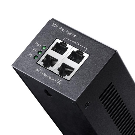 CUDY 2-Channel 30W Gigabit PoE+/PoE Inje - Img 4