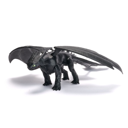 CUM SA ITI DRESEZI DRAGONUL LUPTA DRAGONILOR FIGURINA DRAGON TOOTHLESS 26.5 CM - Img 3