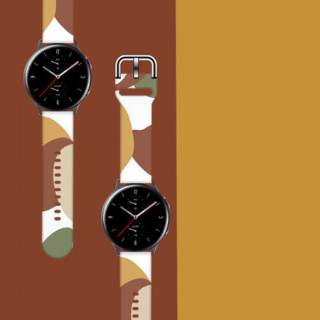 Curea de schimb Moro pentru Samsung Galaxy Watch 42mm camo negru (4) - Img 2