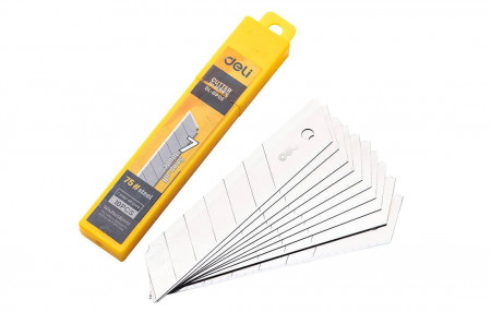 Cutter 25mm 10 buc. cap lama Deli Tools EDL-DP05 (argintiu) - Img 4