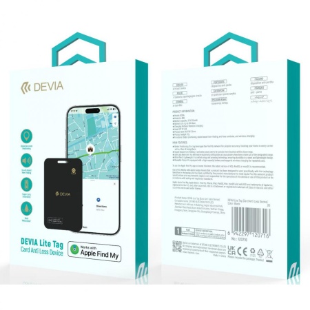 Devia Tracker AirTag Wireless Negru - Img 5
