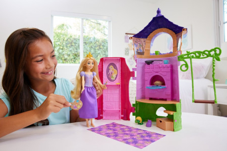 DISNEY PRINCESS TURNUL PRINTESEI RAPUNZEL - Img 3