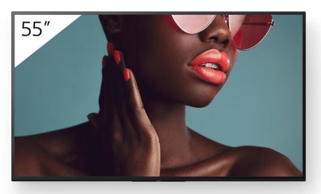 Display profesional 55&quot; Sony Bravia, FW-55BZ40L, 700cd, 24/7, Landscape/Portrait, Apple AirPlay/Chromecast încorporat - Img 2
