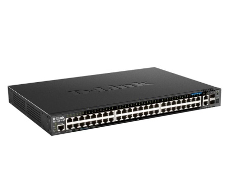 DLINK SW 48P-GB 4P-SFP+ SMART RM 52MP - Img 2
