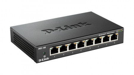 DLINK SW 8P-GB UNMNGD DESK METAL - Img 2