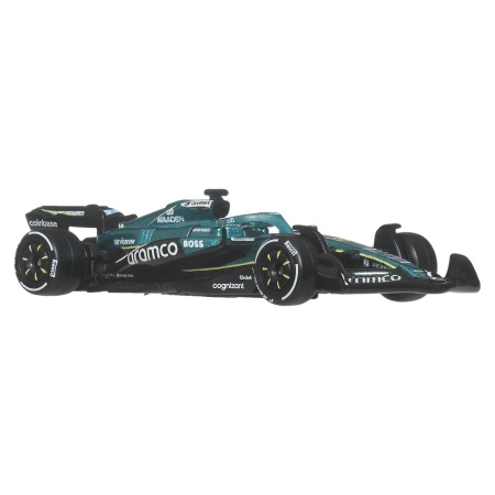 HOT WHEELS PREMIUM REAL RIDERS FORMULA 1 2024 MASINUTA METALICA ASTON MARTIN ARAMCO FORMULA ONE TEAM SCARA 1 LA 64 - Img 2