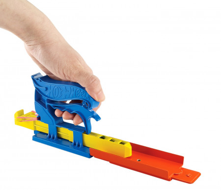 HOT WHEELS SET LANSATOR PORTABIL ALBASTRU SI MASINUTA - Img 2