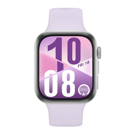 Huawei Watch Fit 4 Silver Curea Purple Fluoroelastomer Strap - Img 3
