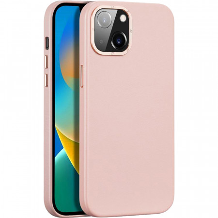Husa Capac Spate Grit Piele Roz APPLE iPhone 14
