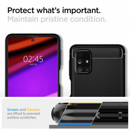 Husa protectoare Spigen Rugged Armor Samsung Galaxy M31S - negru - Img 5