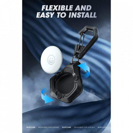 Husa SUPCASE BEETLE PRO APPLE AIRTAG BLACK - Img 2