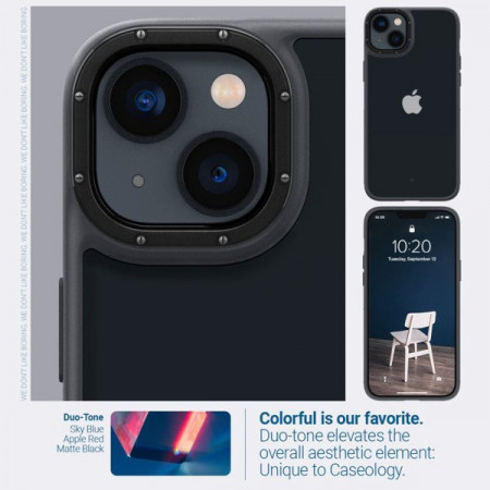 Husa telefon CASEOLOGY SKYFALL pentru IPHONE 14 PLUS MATTE BLACK - Img 4