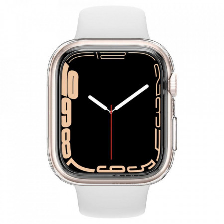 Husa transparenta SPIGEN LIQUID CRYSTAL pentru APPLE WATCH 4 / 5 / 6 / 7 / SE (40 / 41 MM) CRYSTAL CLEAR - Img 4