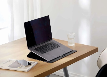 HyperShield Stand &amp; Go Laptop Sleeve, MacBook Pro 15"/16" Black - Img 5