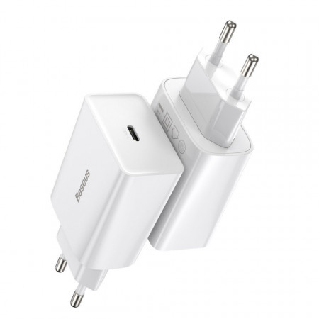 Incarcator Baseus Speed ​​Mini, USB-C, PD, 3A, 20W (alb) - Img 7