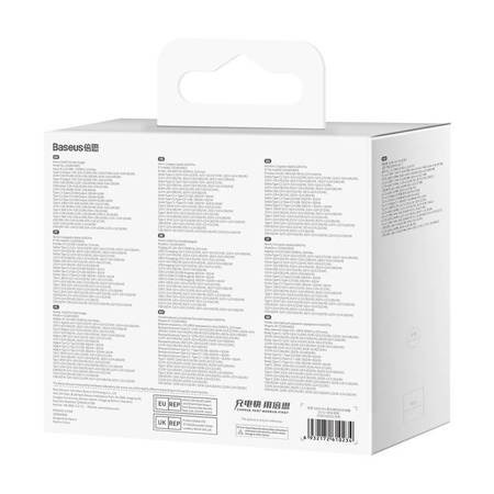 Incarcator de perete Baseus GaN5 Pro 2xUSB-C + USB, 140W (alb) - Img 2