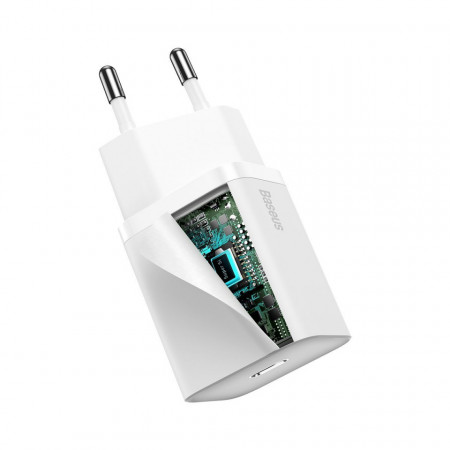 Incarcator rapid Baseus Super Si 1C 20W (alb) - Img 6