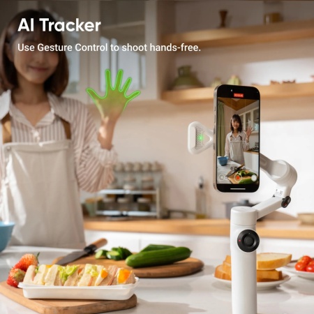 Insta360 Flow 2 Plus Bundle Stone Gray - Img 5