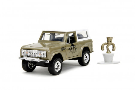 JADA MARVEL SET MASINUTA METALICA FORD BRONCO SI FIGURINA GROOT - Img 3