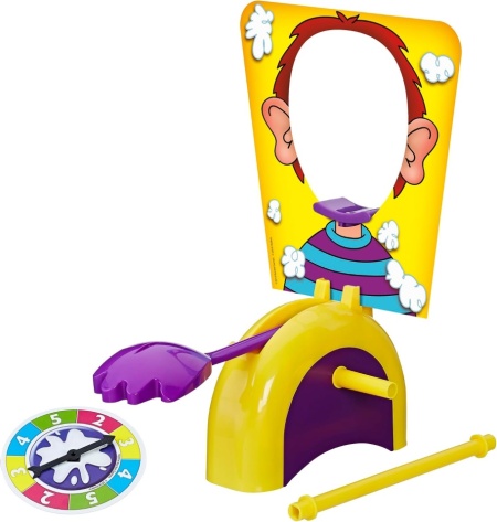 Joc de Societate Hasbro Gaming Pie Face, Joc Amuzant cu Frișcă pentru Familie și Copii 5+ Ani, Joc de Petrecere 2+ Jucători - Img 8