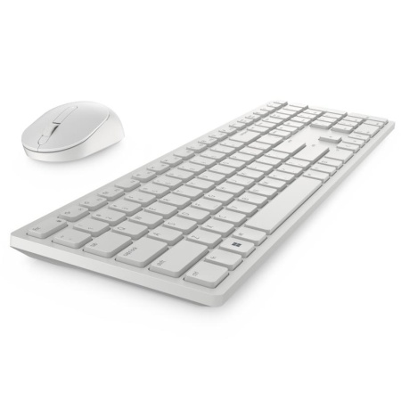 Kit tastatura + mouse wireless Dell KM5221W, US International layout,alb - Img 10
