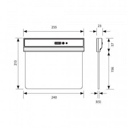 LAMPA LED EXIT VIVALUX VIV004031 - Img 2