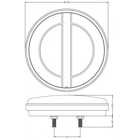 Lampa spate 12/24V cu semnalizator dinamic - Img 2