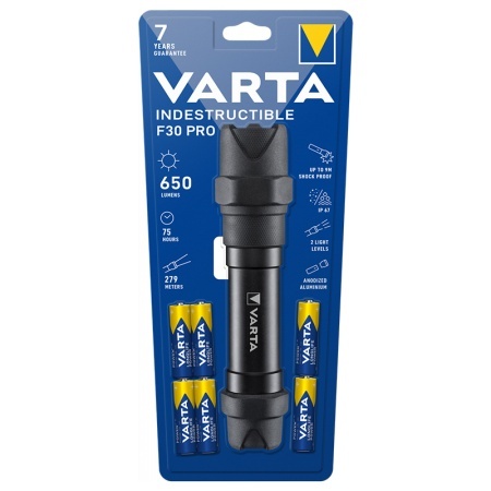 LANTERNA LED 6W INDESTRUCTIBLE F30 PRO VARTA - Img 4