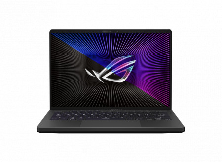 Laptop Gaming ASUS ROG Zephyrus G14 GA402RJ cu procesor AMD Ryzen 7 6800HS, 14" FHD+ 144Hz, 16GB, 512GB SSD, AMD Radeon RX 6700S @8GB, Win 11 Home, Eclipse Gray AniMe Matrix