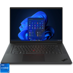 Laptop Lenovo 16'' ThinkPad P1 Gen 5, WQXGA IPS 165Hz, Procesor Intel® Core™ i7-12700H (24M Cache, up to 4.70 GHz), 32GB DDR5, 1TB SSD, RTX A2000 8GB, 5G, Win 11 DG Win 10 Pro, Black
